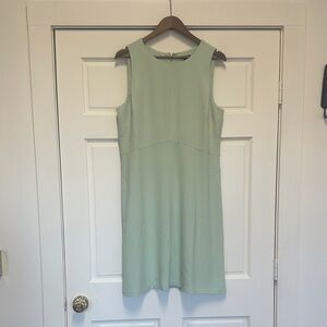 Ann Taylor Factory Mint Green Midi Dress